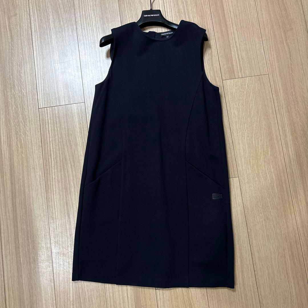 アルマーニジュニア　女子　セット　ネイビー ブレザーとドレス　卒業式　フォーマル