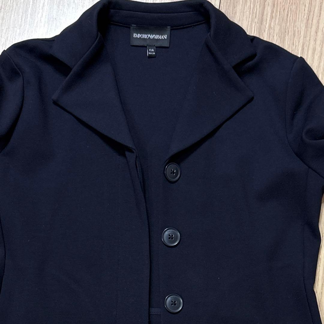 アルマーニジュニア　女子　セット　ネイビー ブレザーとドレス　卒業式　フォーマル