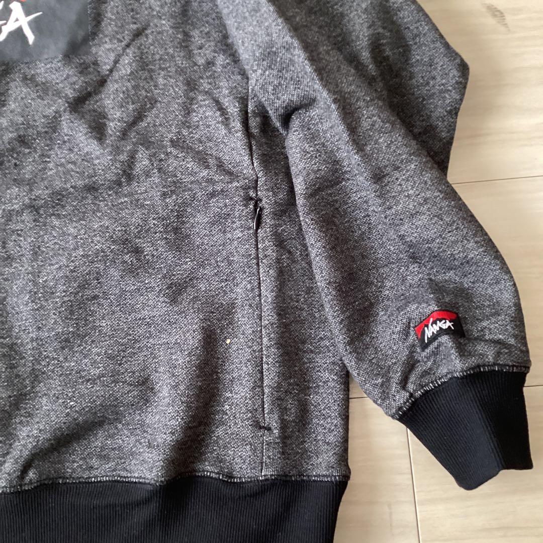 ナンガ　NANGA ECO HYBRID BOX LOGO SWEATSHIRT