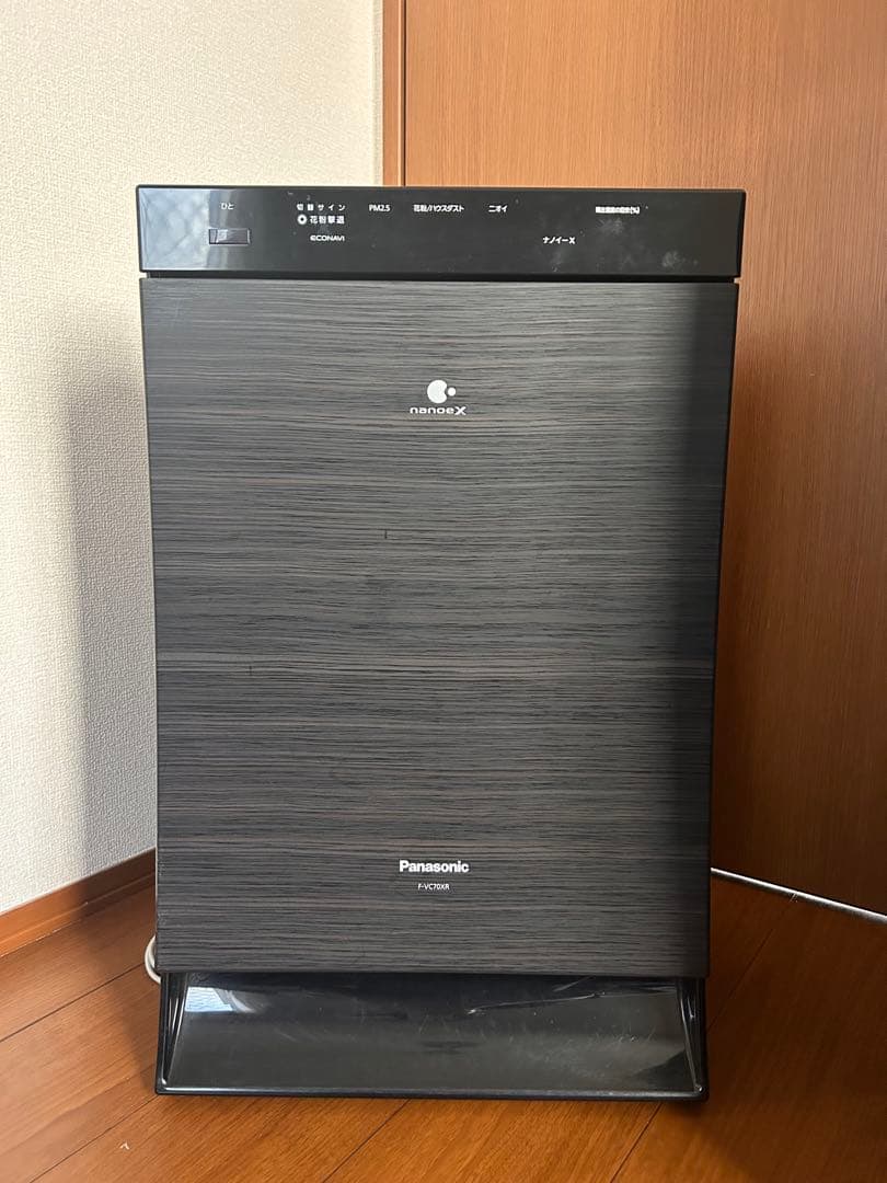 【美品】Panasonic加湿空気清浄機　F-VC70XR