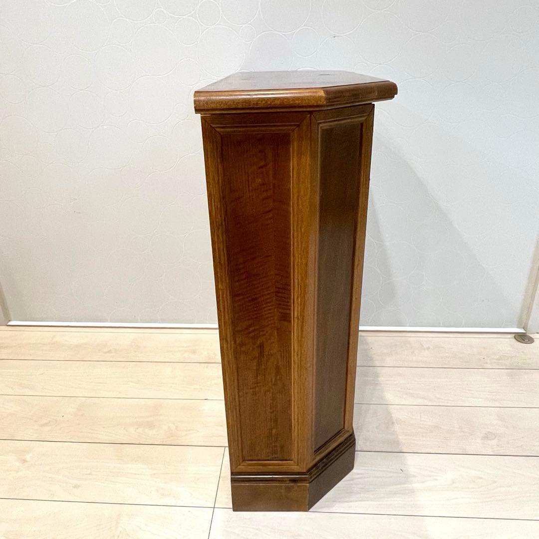 アンティーク調 象嵌 キャビネット 木製 収納棚 サイドボード コンソール