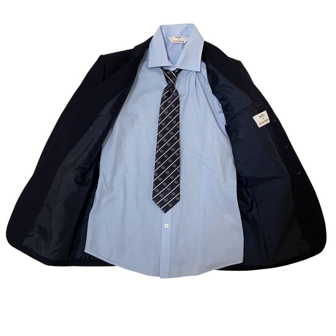 ✨極美品✨ビームス/フォーマル/スーツ/卒業式/ネイビー/セットアップ/165