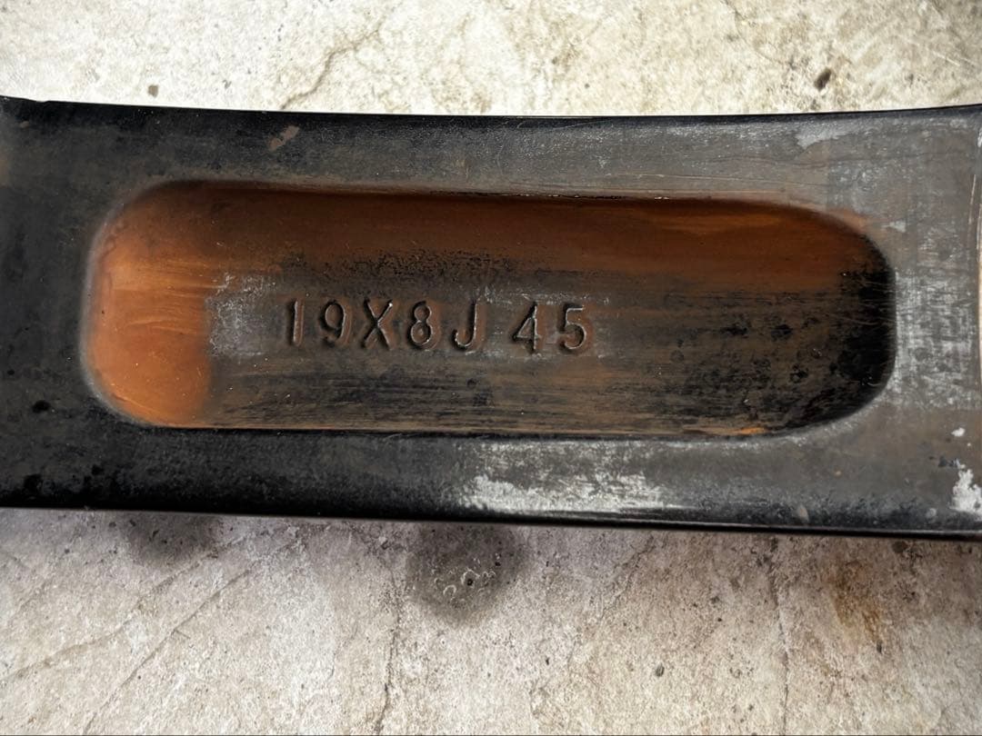 BBS鍛造　LEXUS レクサス　 IS-F 19インチ 純正ホイールセット