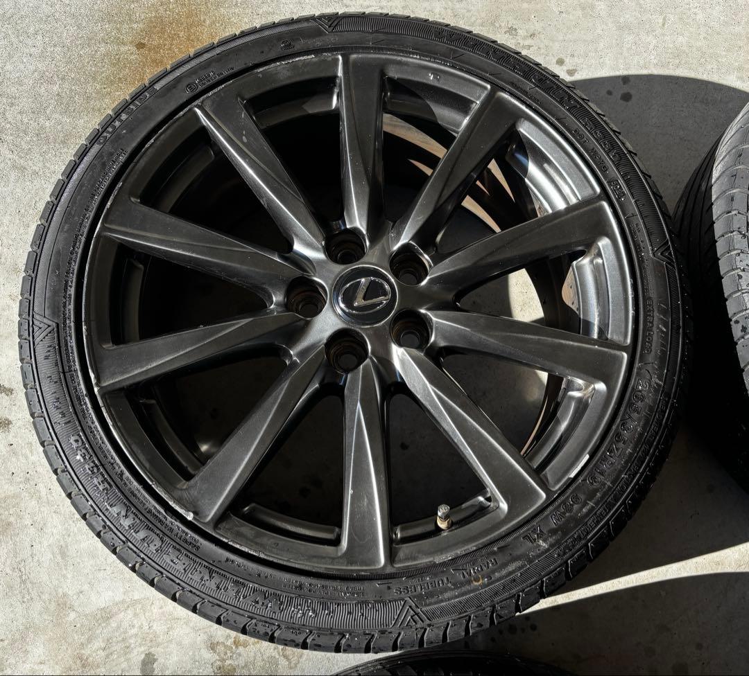BBS鍛造　LEXUS レクサス　 IS-F 19インチ 純正ホイールセット