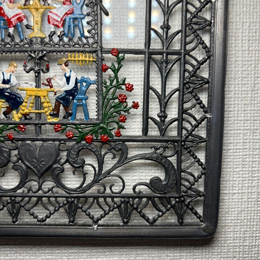 Babette Schweizer シュヴァイツァー 壁掛け　ドイツ　錫 壁飾り