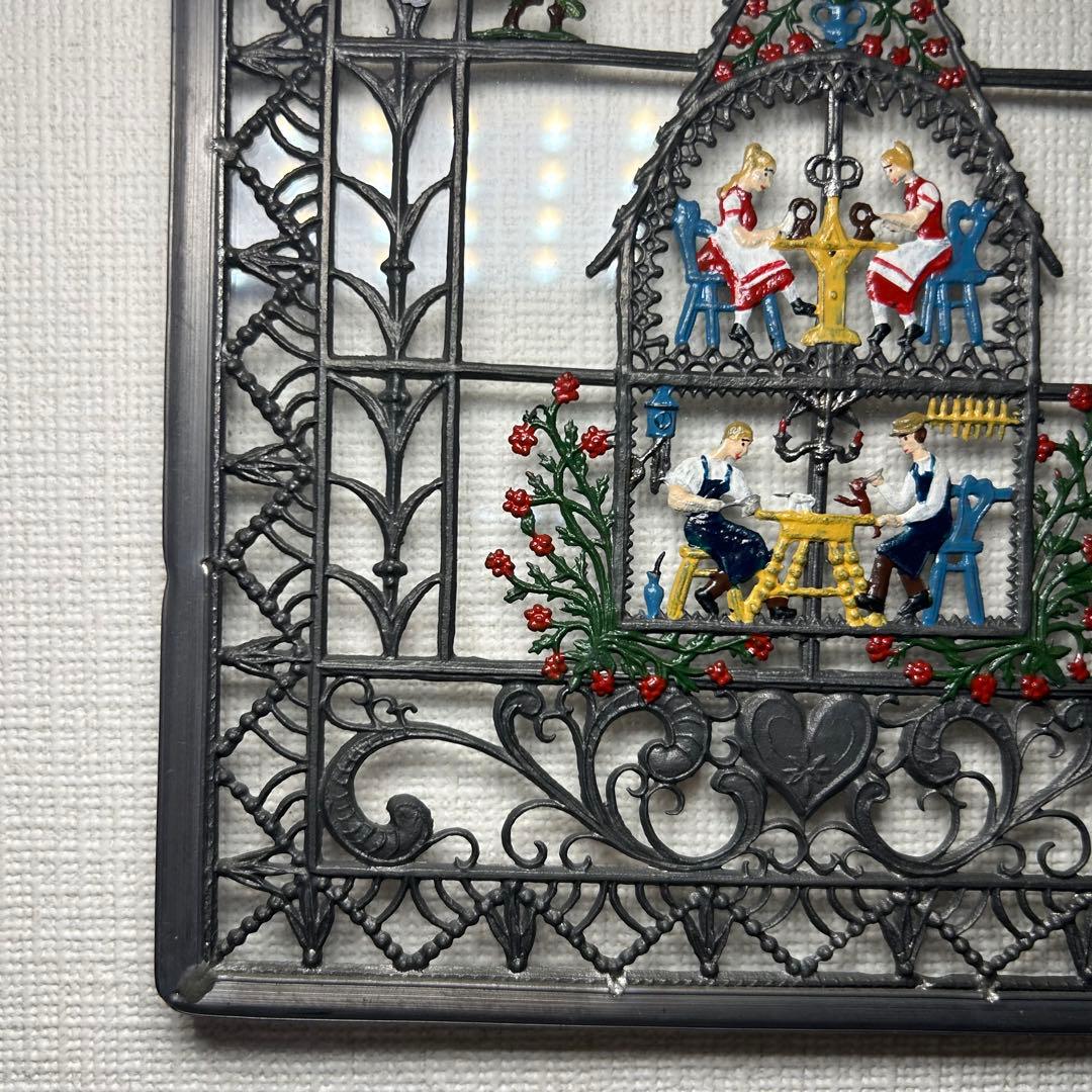 Babette Schweizer シュヴァイツァー 壁掛け　ドイツ　錫 壁飾り