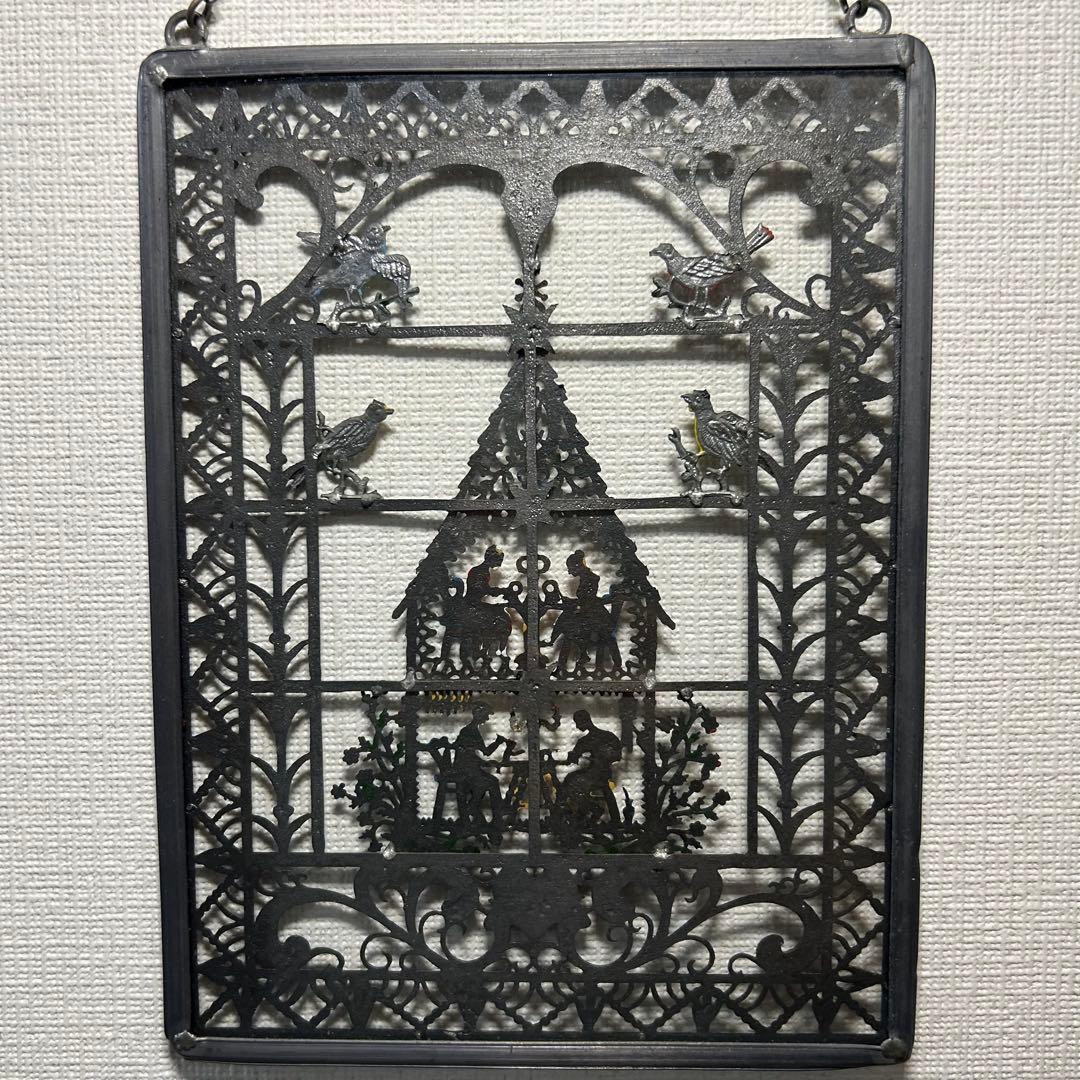 Babette Schweizer シュヴァイツァー 壁掛け　ドイツ　錫 壁飾り