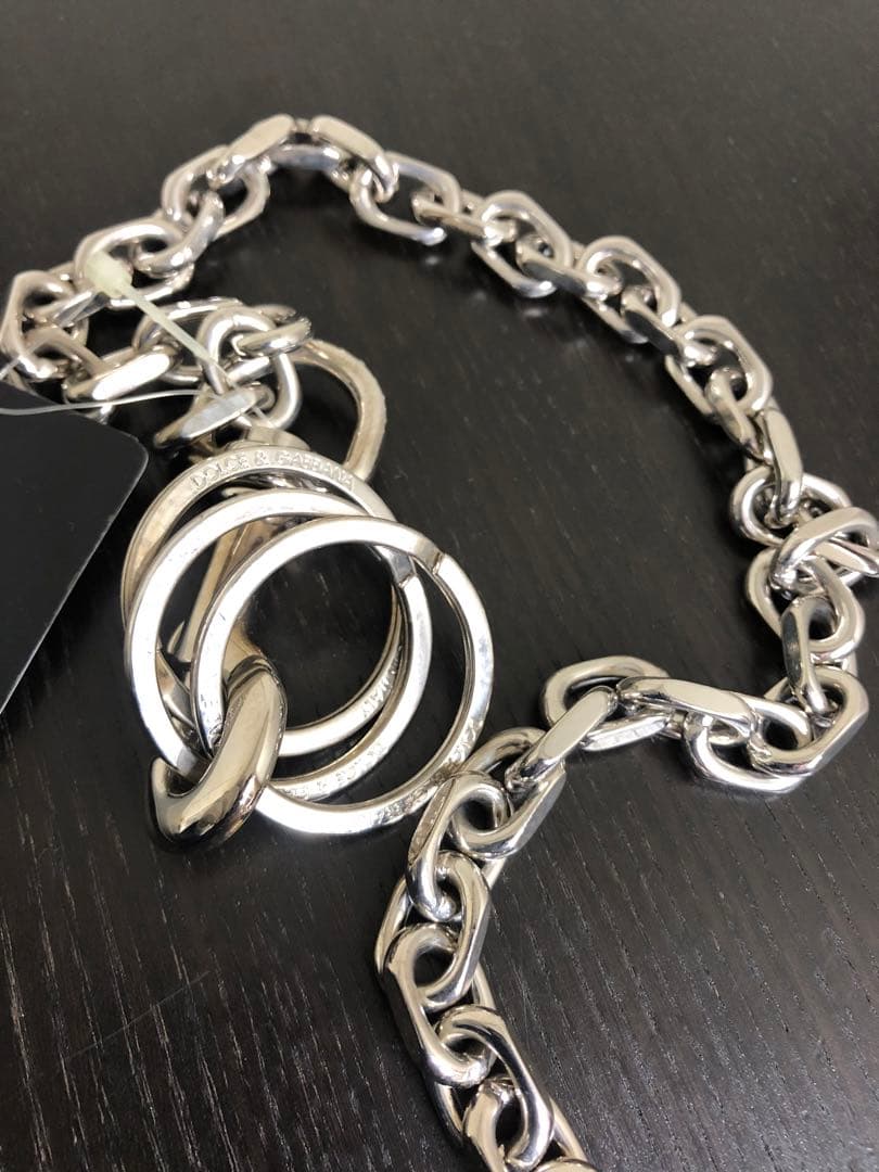 新品未使用DOLCE&GABBANA (ドルチェ&ガッバーナ) カラビナチェーン