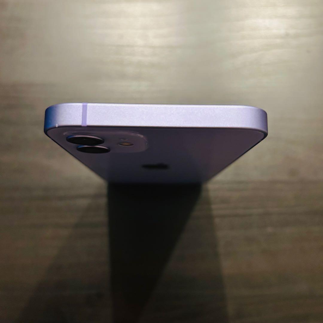 Apple Phone12 128GBパープル本体　simフリー