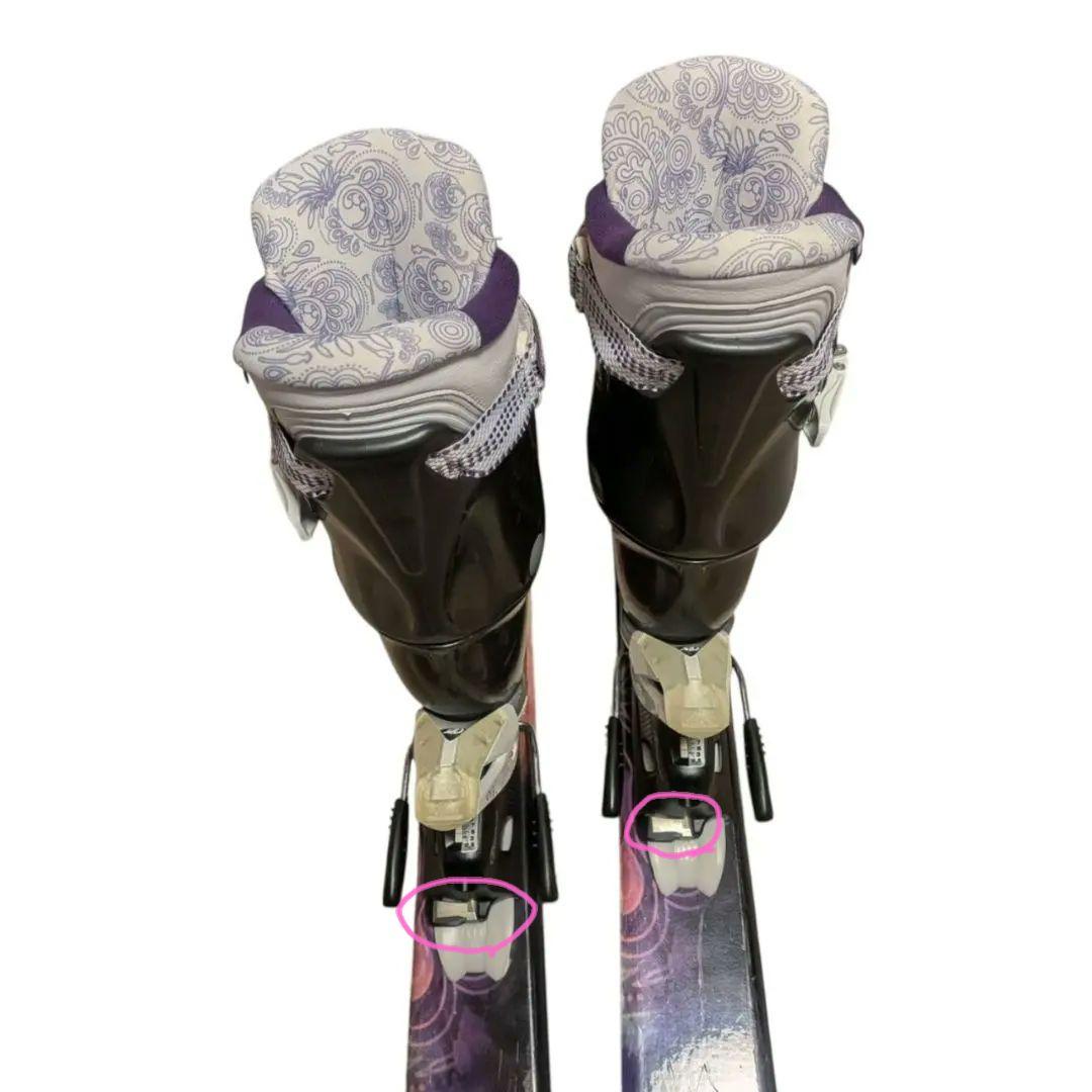 すぐ発送♡ HEART ジュニアスキー 145cm ブーツ25cm 4点セット