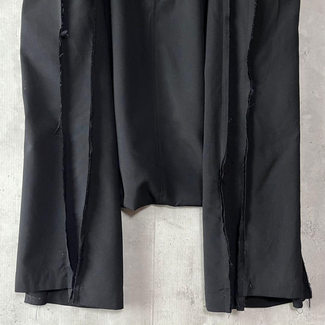 コムデギャルソン サルエルパンツ ブラック メンズ　S モード　良品　変形パンツ