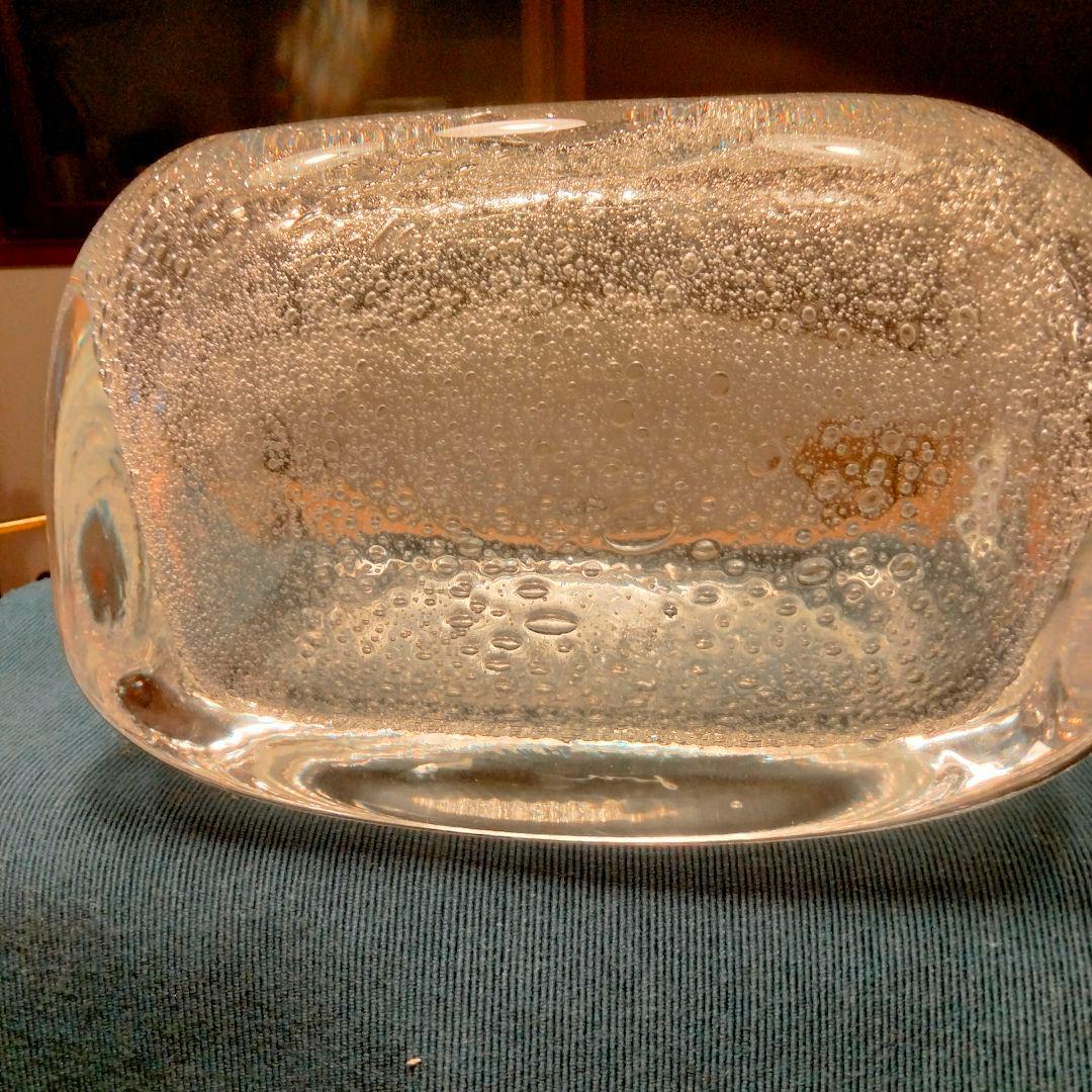 希少　Ju.　honour 吹きガラス　フラワーベース