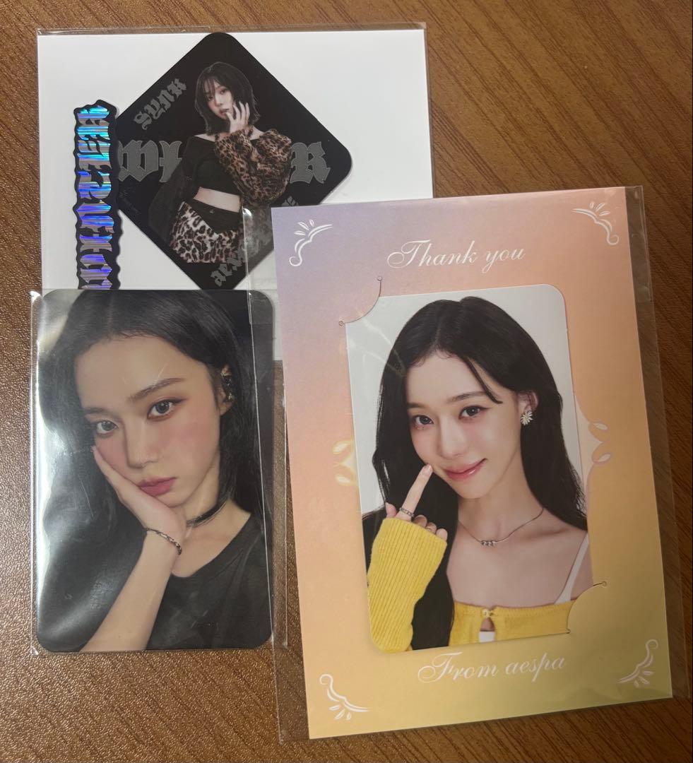 aespa ウィンター ファンクラブ 継続特典　SM 30周年 当選 トレカ