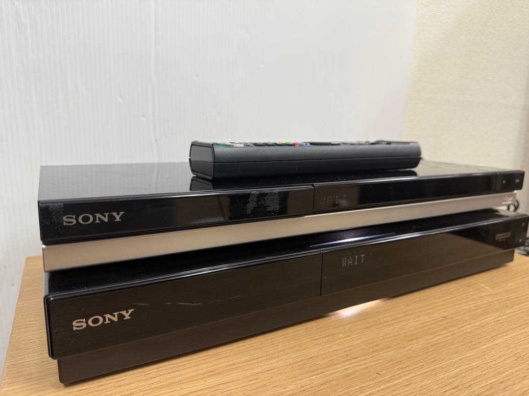 【ジャンク】SONY ブルーレイレコーダー 2台セット
