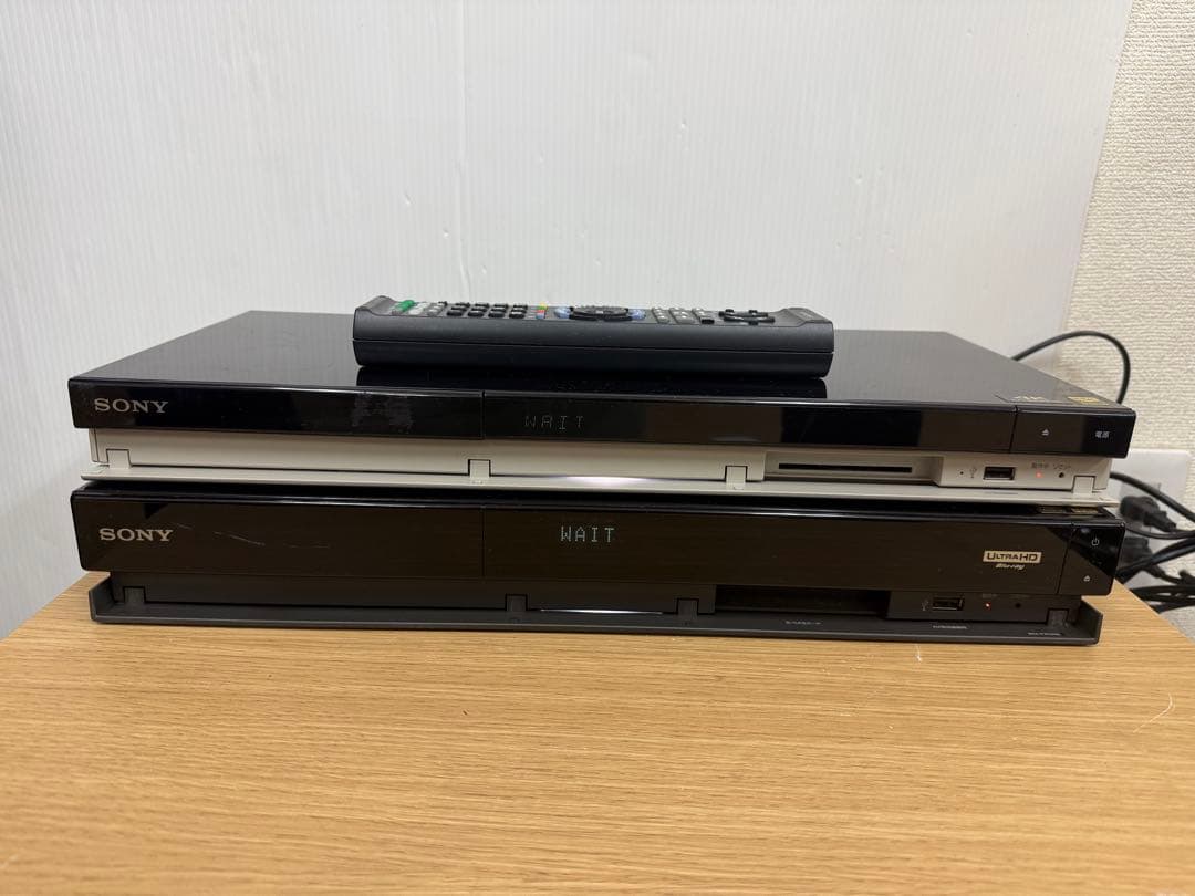 【ジャンク】SONY ブルーレイレコーダー 2台セット