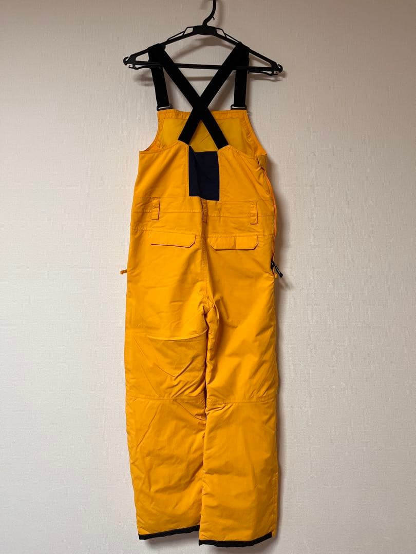 BURTON スノーボード ビブパンツ kids サイズL（150㎝） イエロー