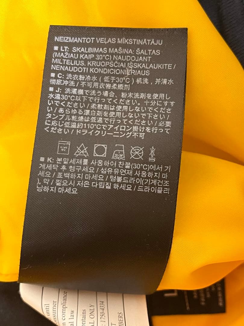 BURTON スノーボード ビブパンツ kids サイズL（150㎝） イエロー