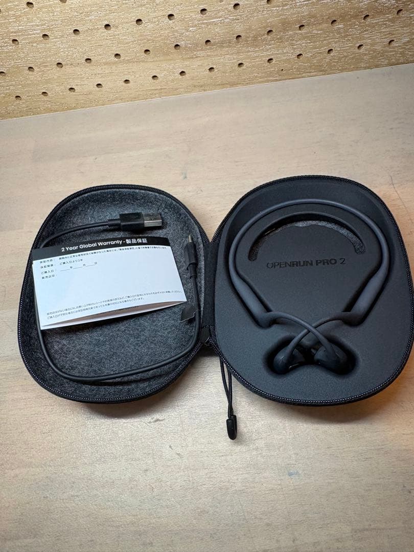 SHOKZ OPENRUN PRO 2 mini 骨伝導ワイヤレス イヤホン