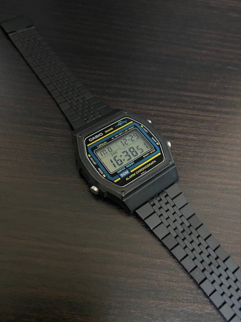 カジキ CASIO W-24 日本製 JAPAN vintage