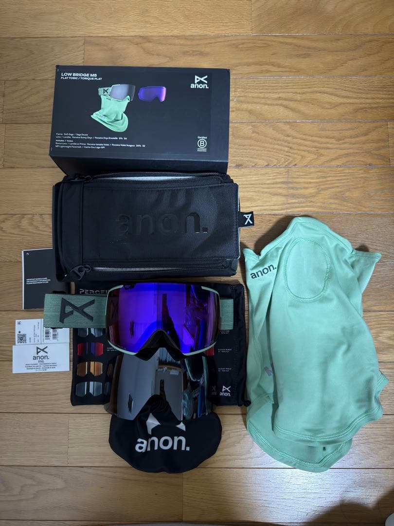 anon. 25-26 M5 SOFT SAGE ゴーグル ローブリッジ