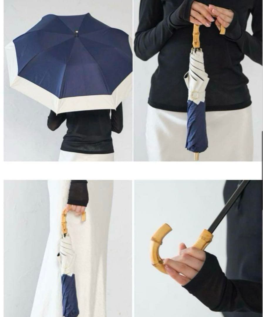 mukii 折りたたみ傘 UVカット