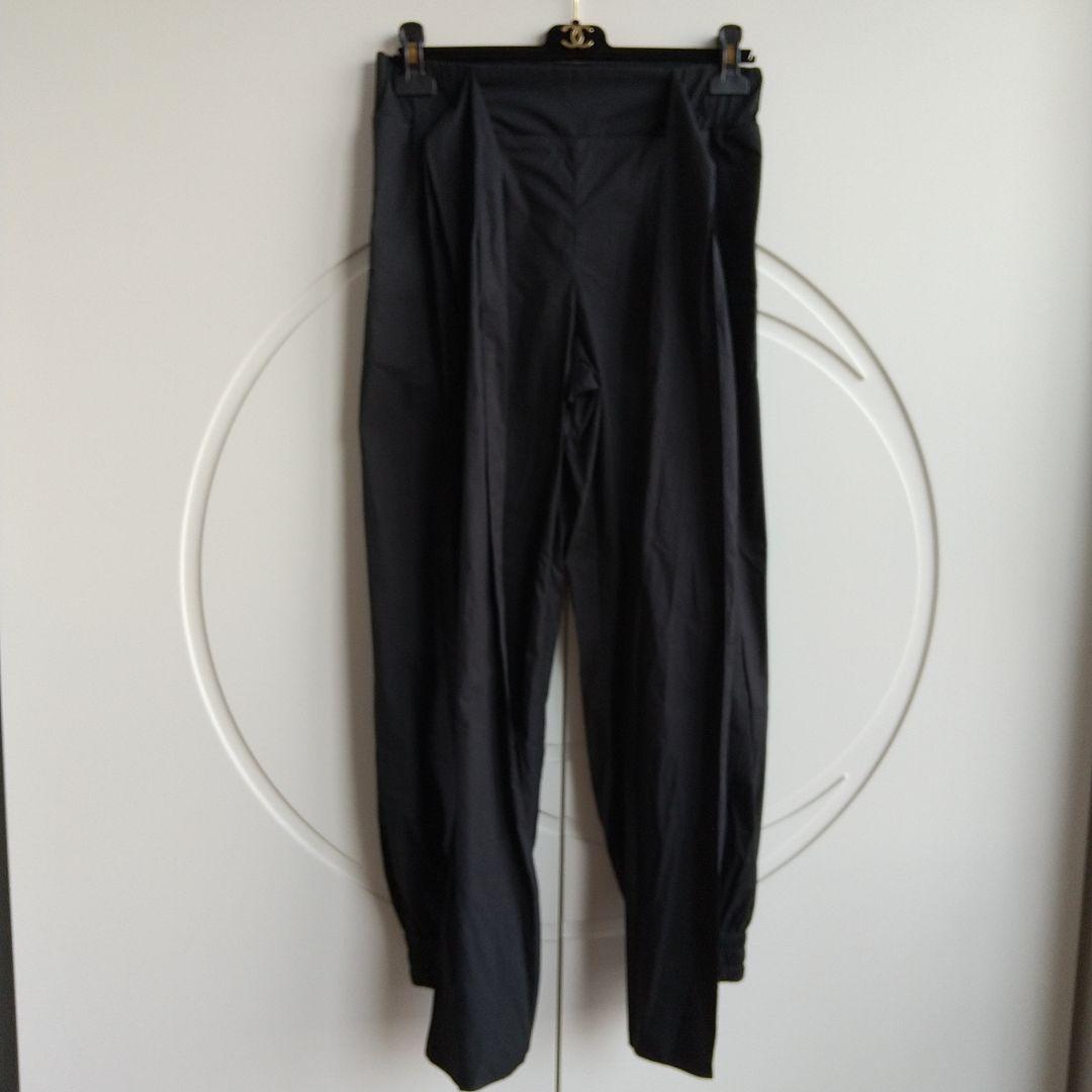 CHANELシャネル 優雅でドレッシーなリボン付サルエル風パンツsize36