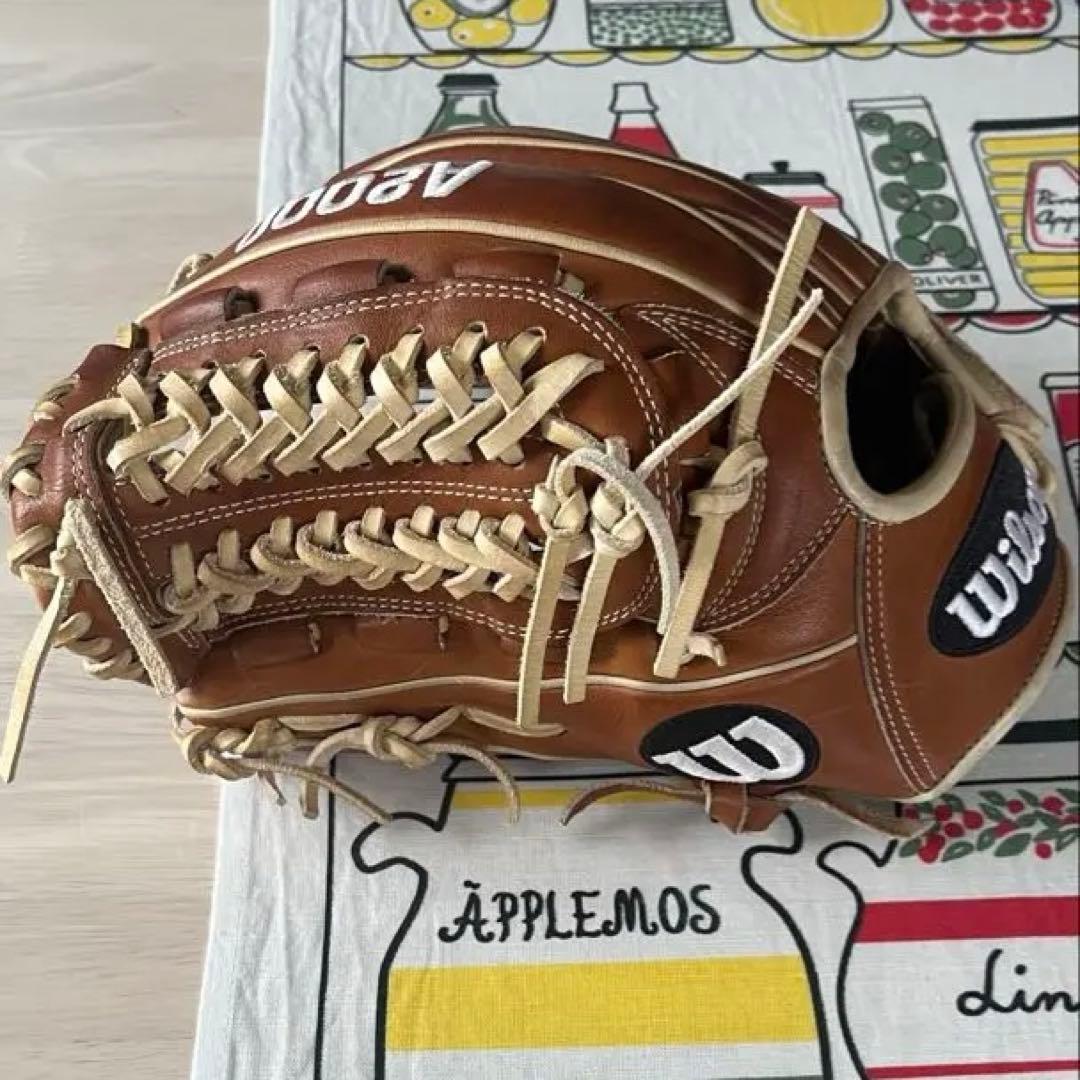 Wilson A2000 硬式グローブ 左利き用　ブラウン
