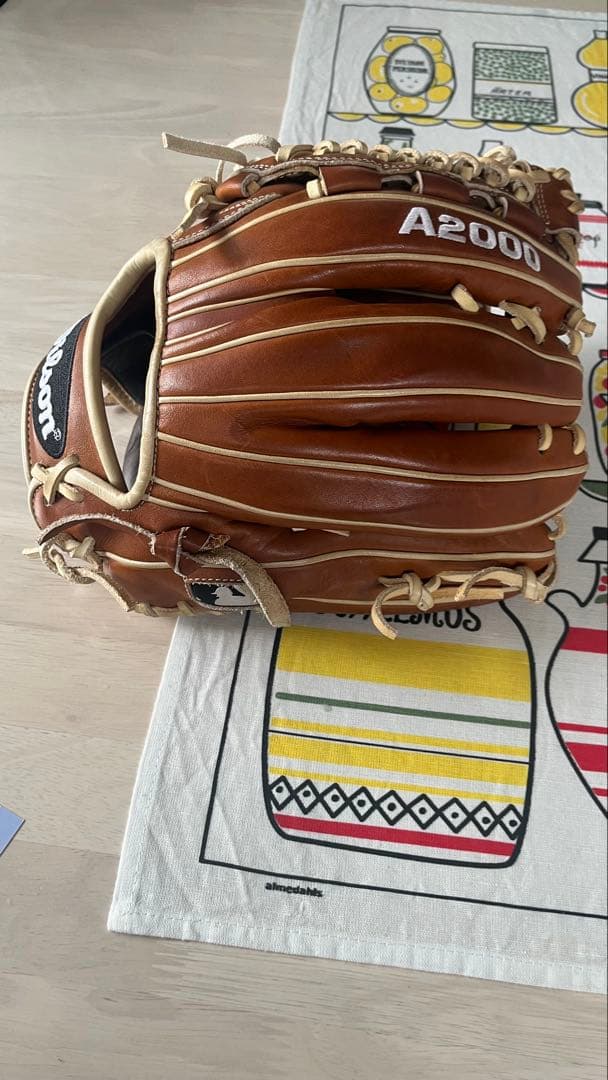 Wilson A2000 硬式グローブ 左利き用　ブラウン