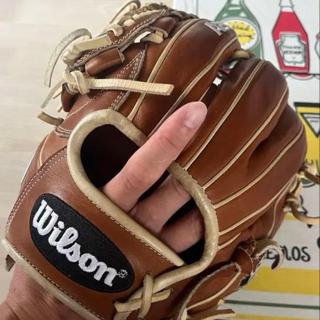 Wilson A2000 硬式グローブ 左利き用　ブラウン
