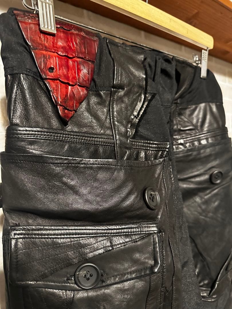 TT×KinCrossWorld サルエルパンツ