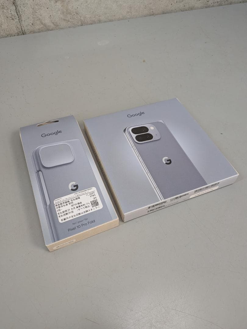 Google Pixel 10 Pro Fold 512GB 本体 ケース付き