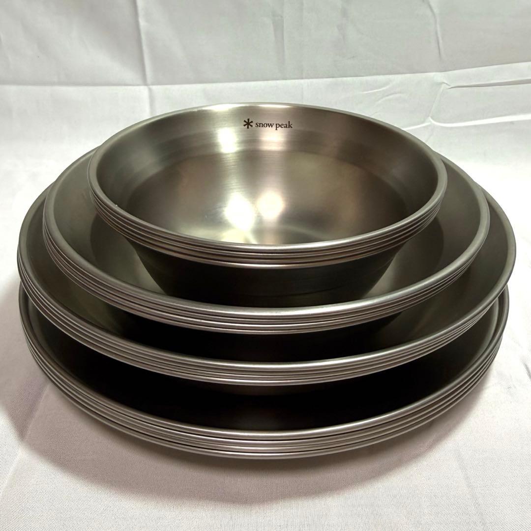  PEAKスノーピーク テーブルウェア4点セット4人分