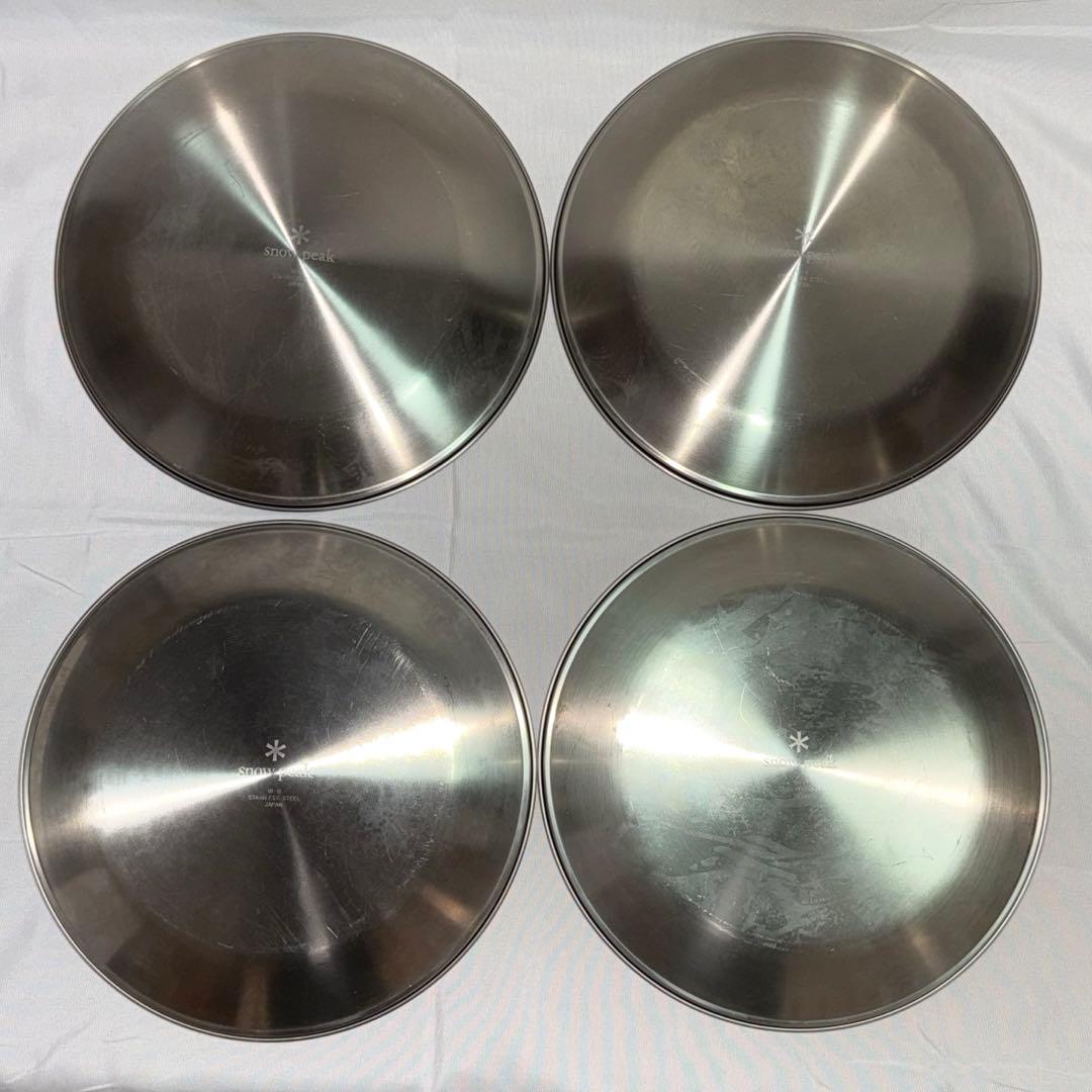  PEAKスノーピーク テーブルウェア4点セット4人分