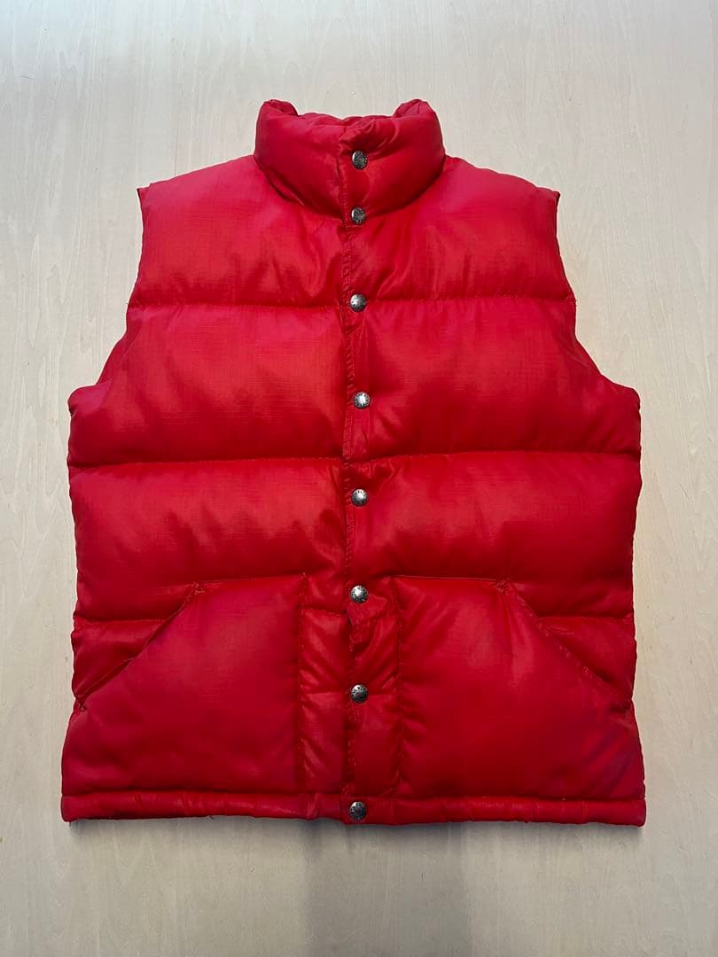 THE NORTH FACE 70s 茶タグ ダウンベスト S