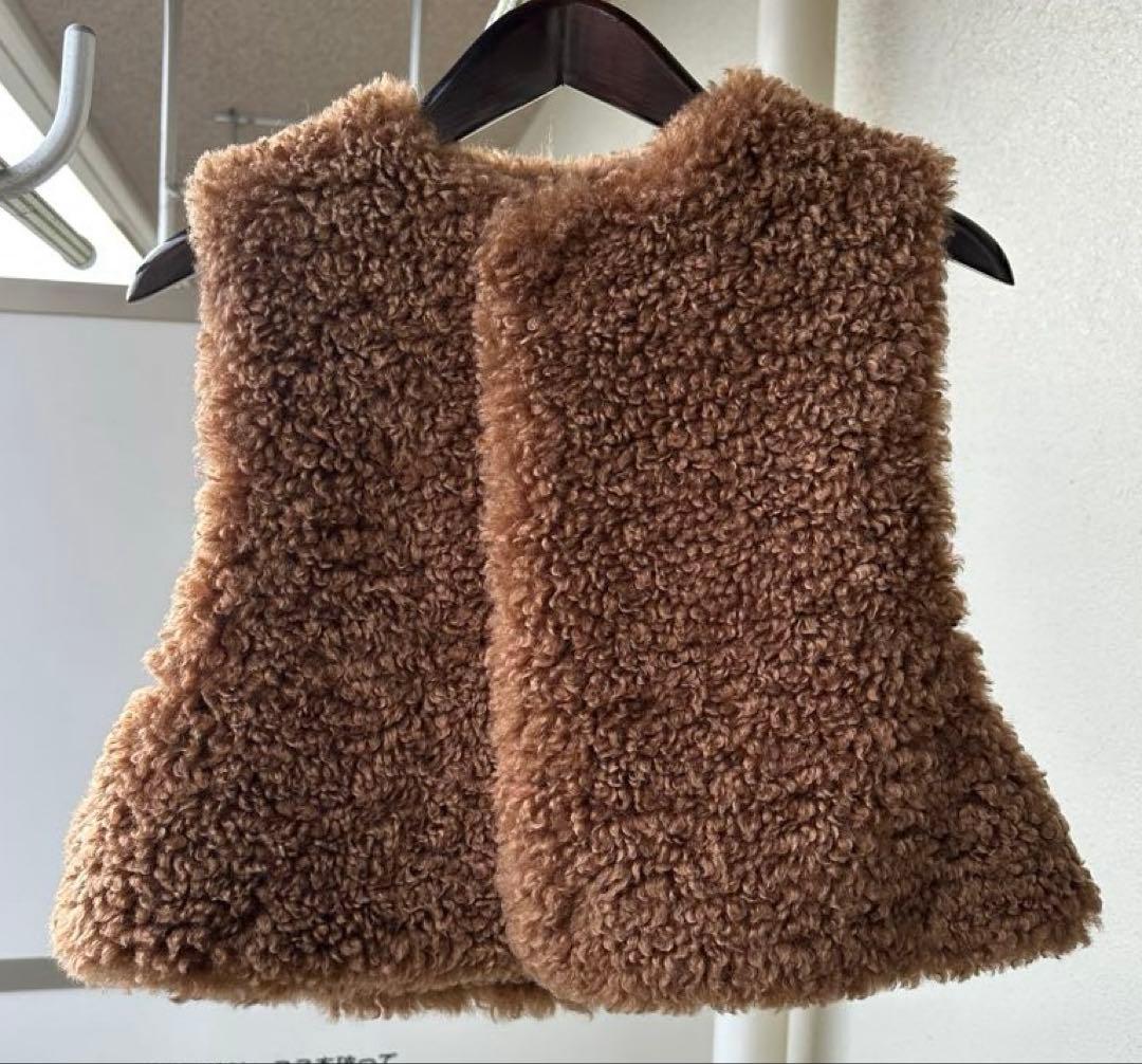 【新品未使用25AW HYKE /ハイク】ボアベスト