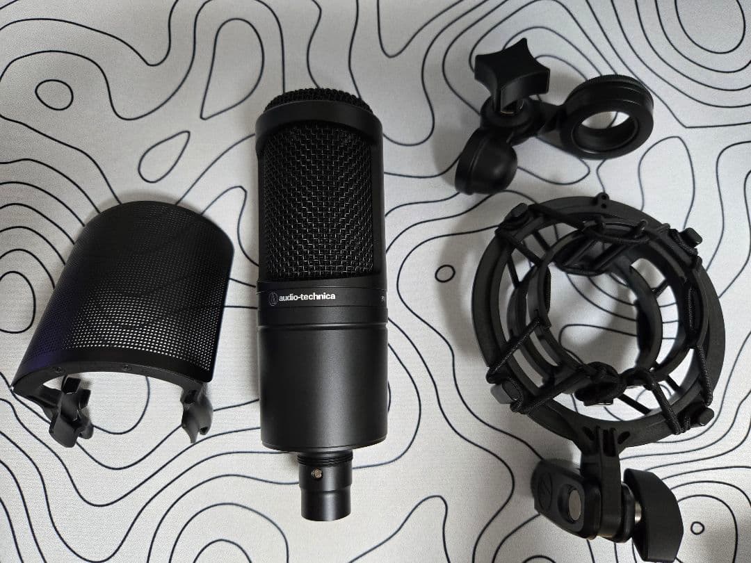 AZR オーディオテクニカ AT2020 コンデンサーマイク セット