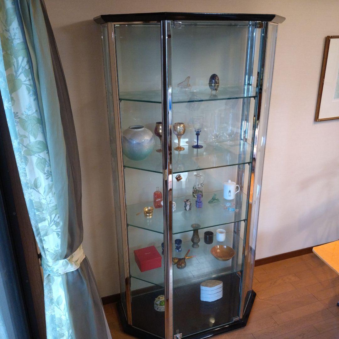 大塚家具 ガラス キュリオケース ショーケース ディスプレイケース ドイツ製