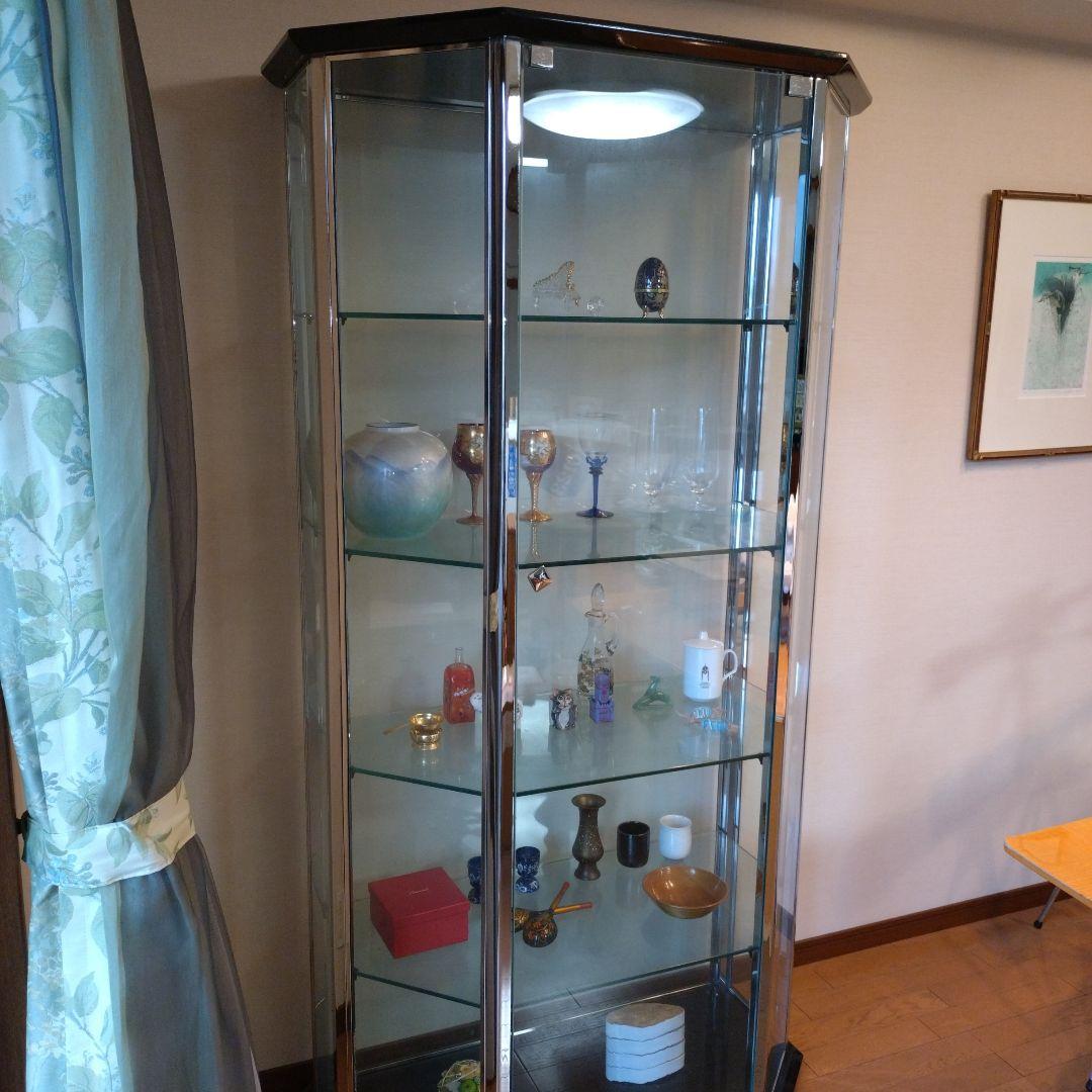 大塚家具 ガラス キュリオケース ショーケース ディスプレイケース ドイツ製