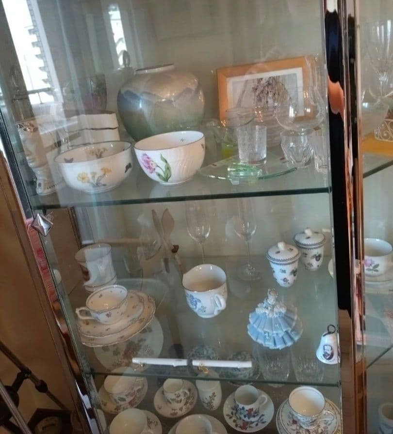 大塚家具 ガラス キュリオケース ショーケース ディスプレイケース ドイツ製