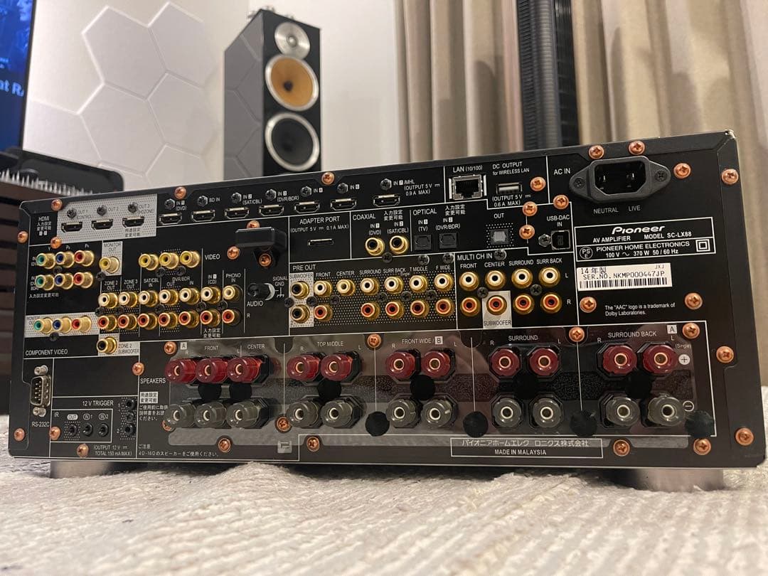 定価368,500円 フラッグシップAVアンプ PIONEER SC-LX88