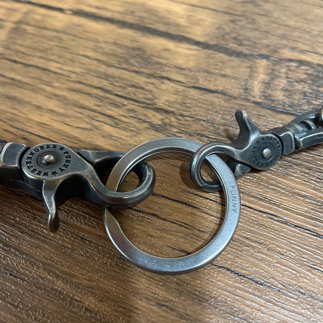 FUNNY Wallet Chain ウォレットチェーン　コンチョ　ビンテージ物
