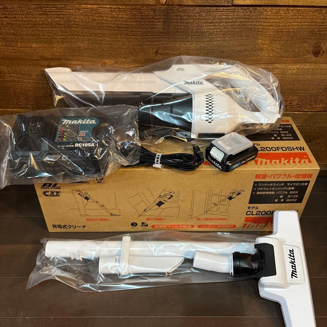 Makita CL200FDSHW 充電式クリーナ