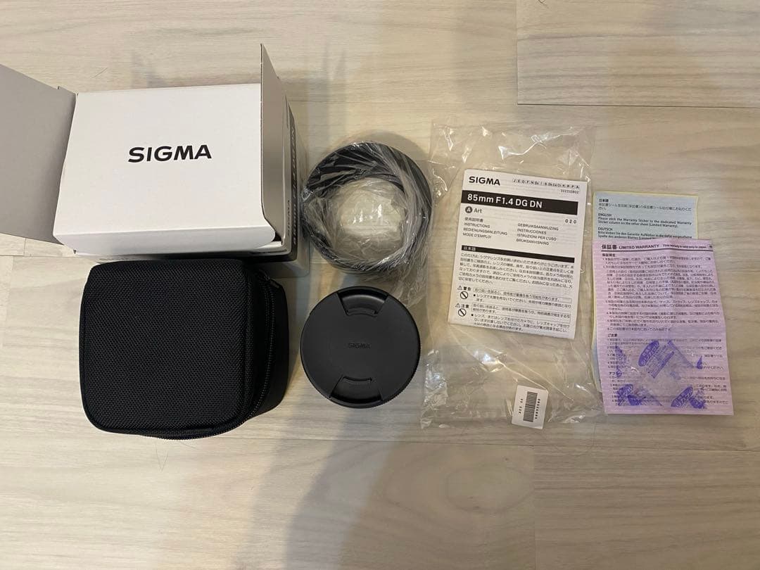 SIGMA 85mm F1.4 DG DN ソニーEマウント