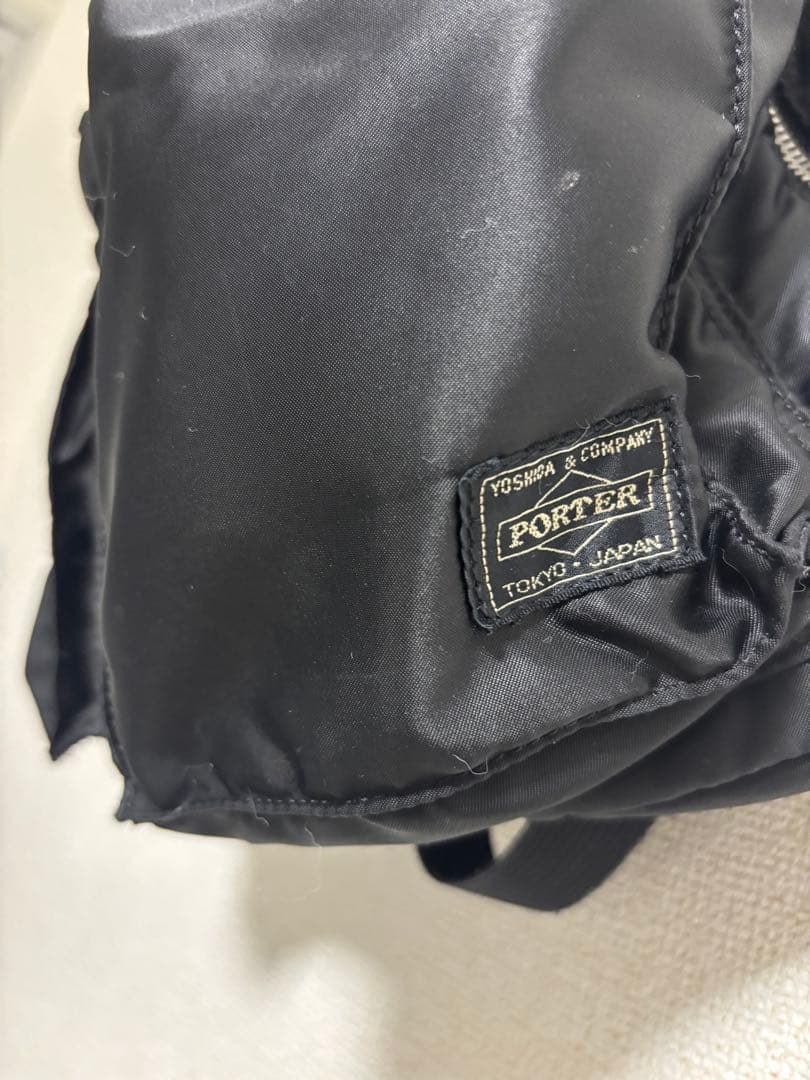 希少！！　PORTER TANKER ポーター リュック ブラック