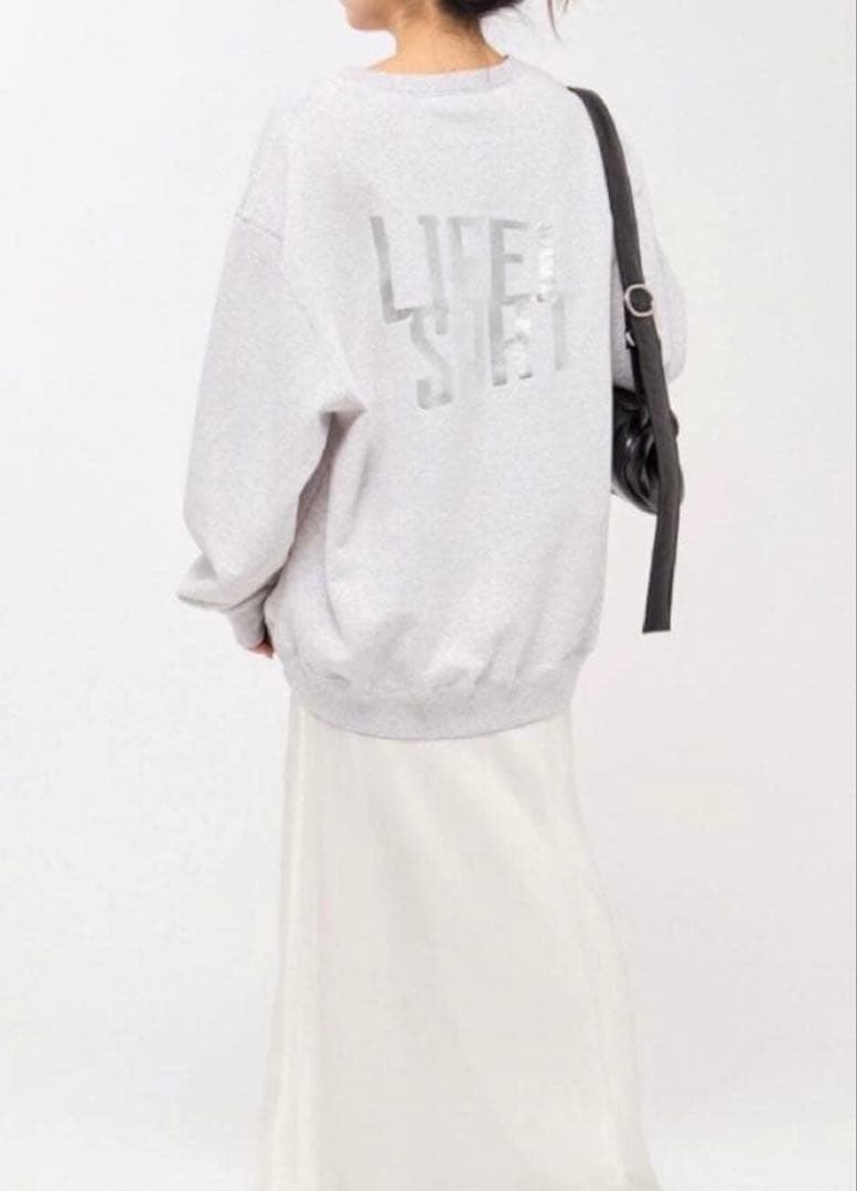 AP STUDIO LIA プリントスウェットプルオーバー