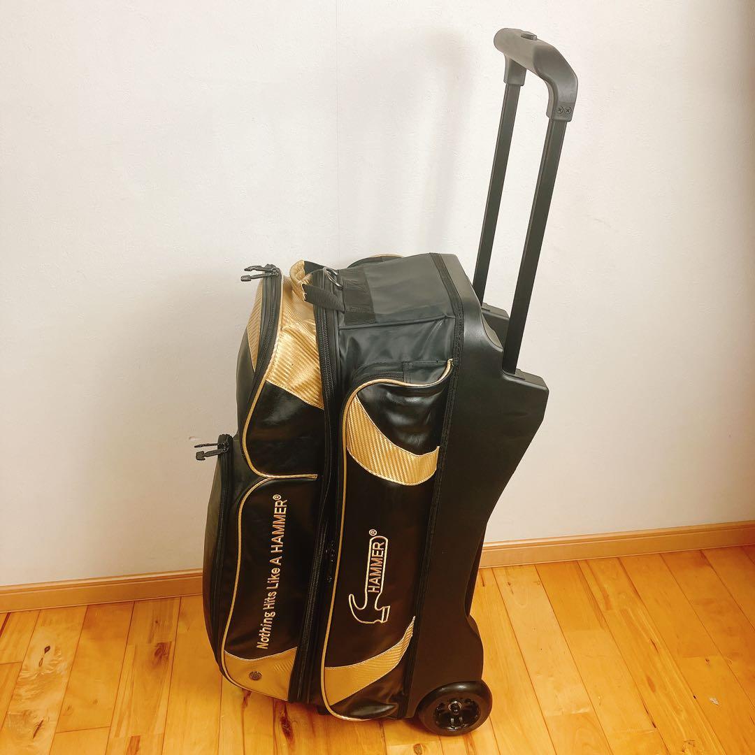 HAMMER ハンマー　ボウリングバッグ 3個入りカート