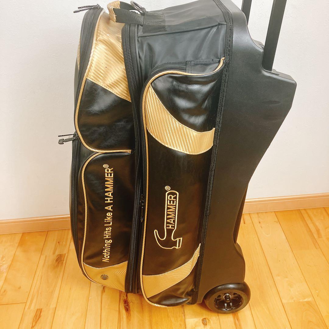 HAMMER ハンマー　ボウリングバッグ 3個入りカート