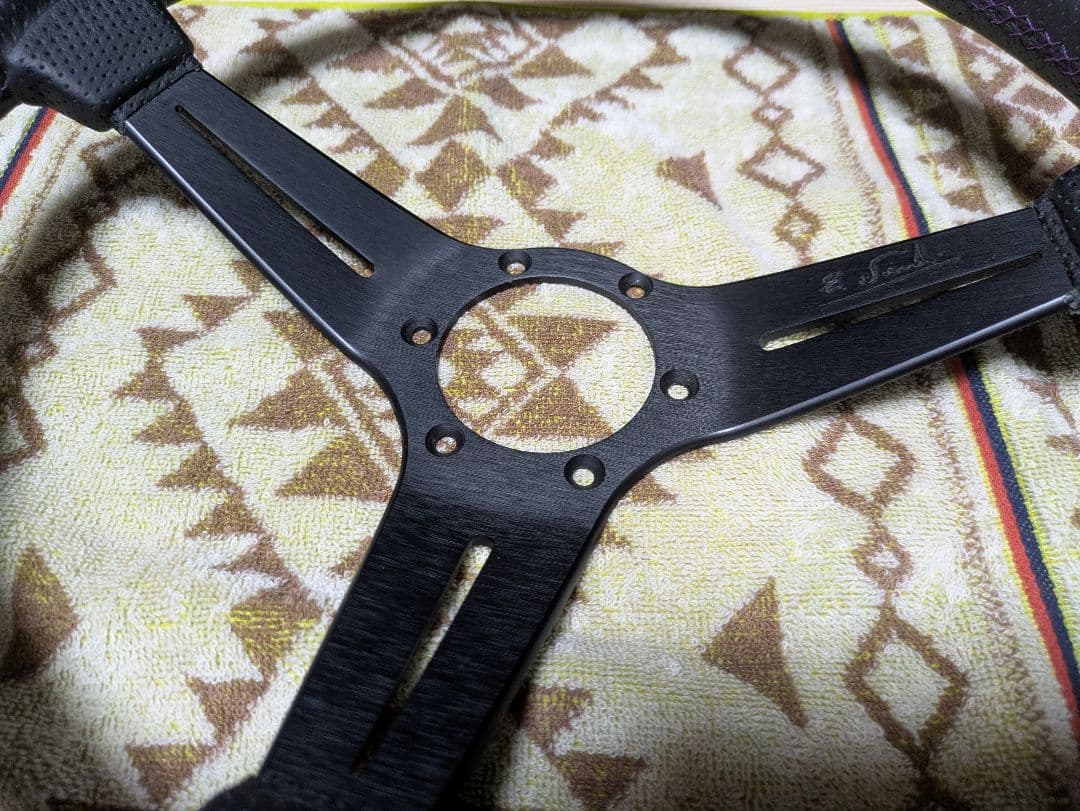 ナルディ340 パープルクロスステッチ 正規品 2021限定モデル 34パイ