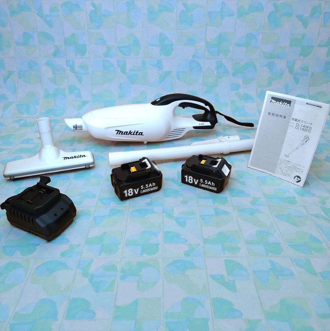 【新品未使用フルセット】マキタ18Vクリーナー【王道掃除機】18V電池＆充電器