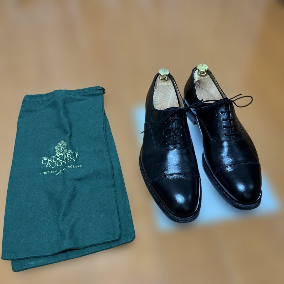 美品CROCKETT&JONESDORSET2クロケット&ジョーンズ8ドーセット